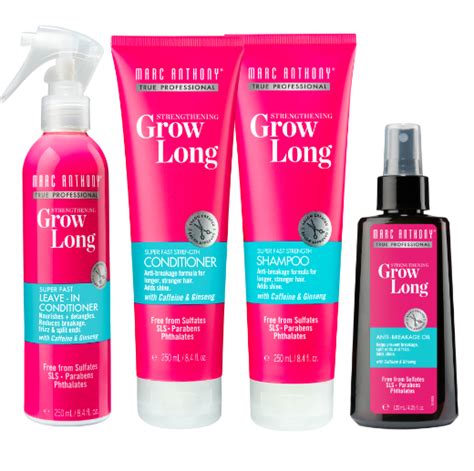 <b>Marc Anthony Strengthening Grow Long</b> is a leave in conditioner that is suppose to detangle and smooth out your hair before you style it. . Grow long marc anthony funciona
